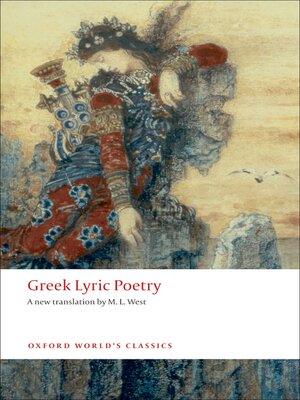 cover image of Greek Lyric Poetry